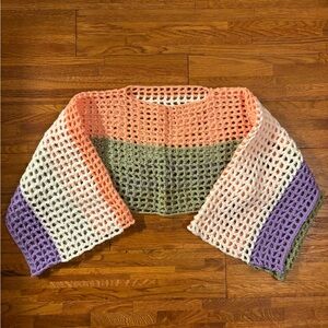 crochet shrug